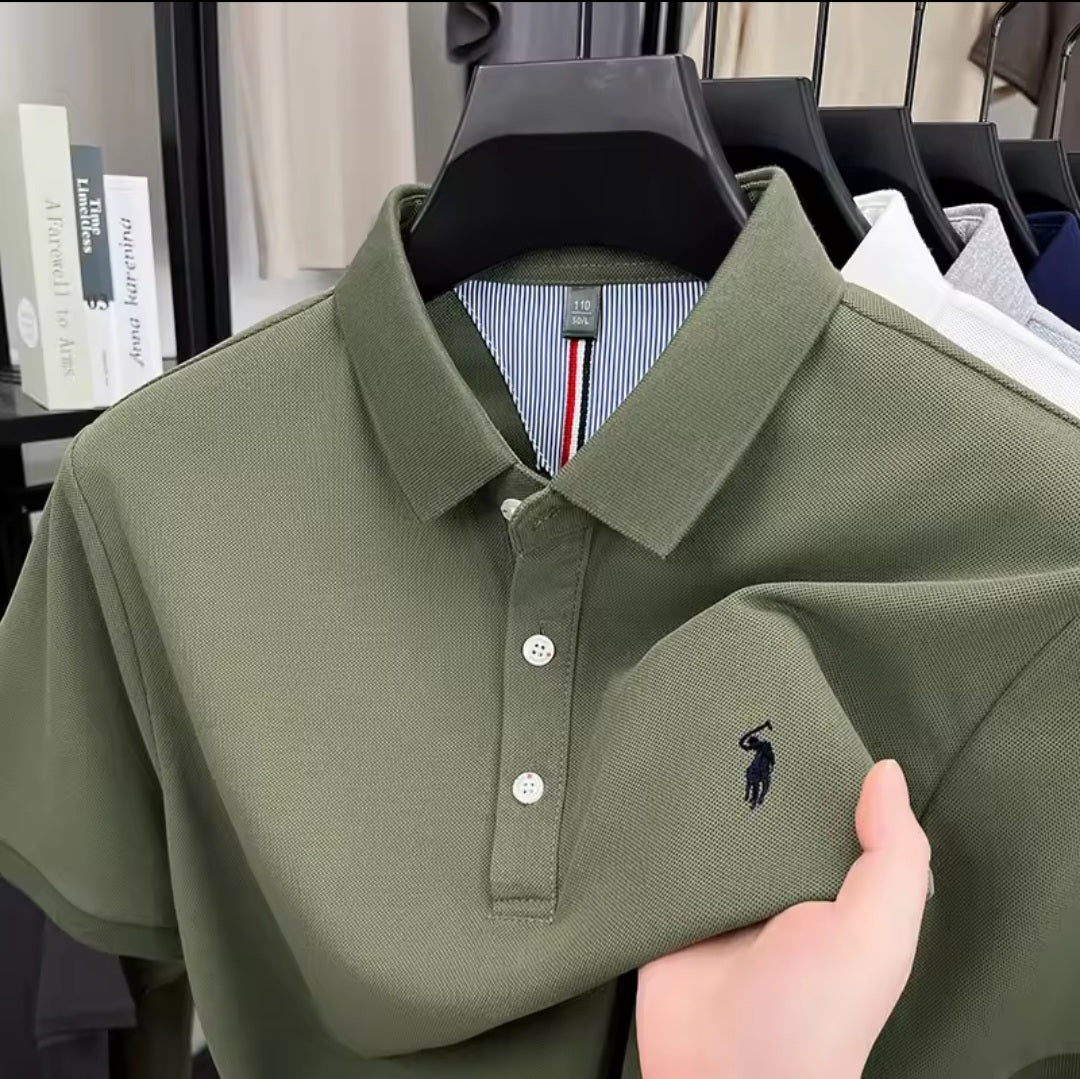 Polo da uomo a maniche corte
