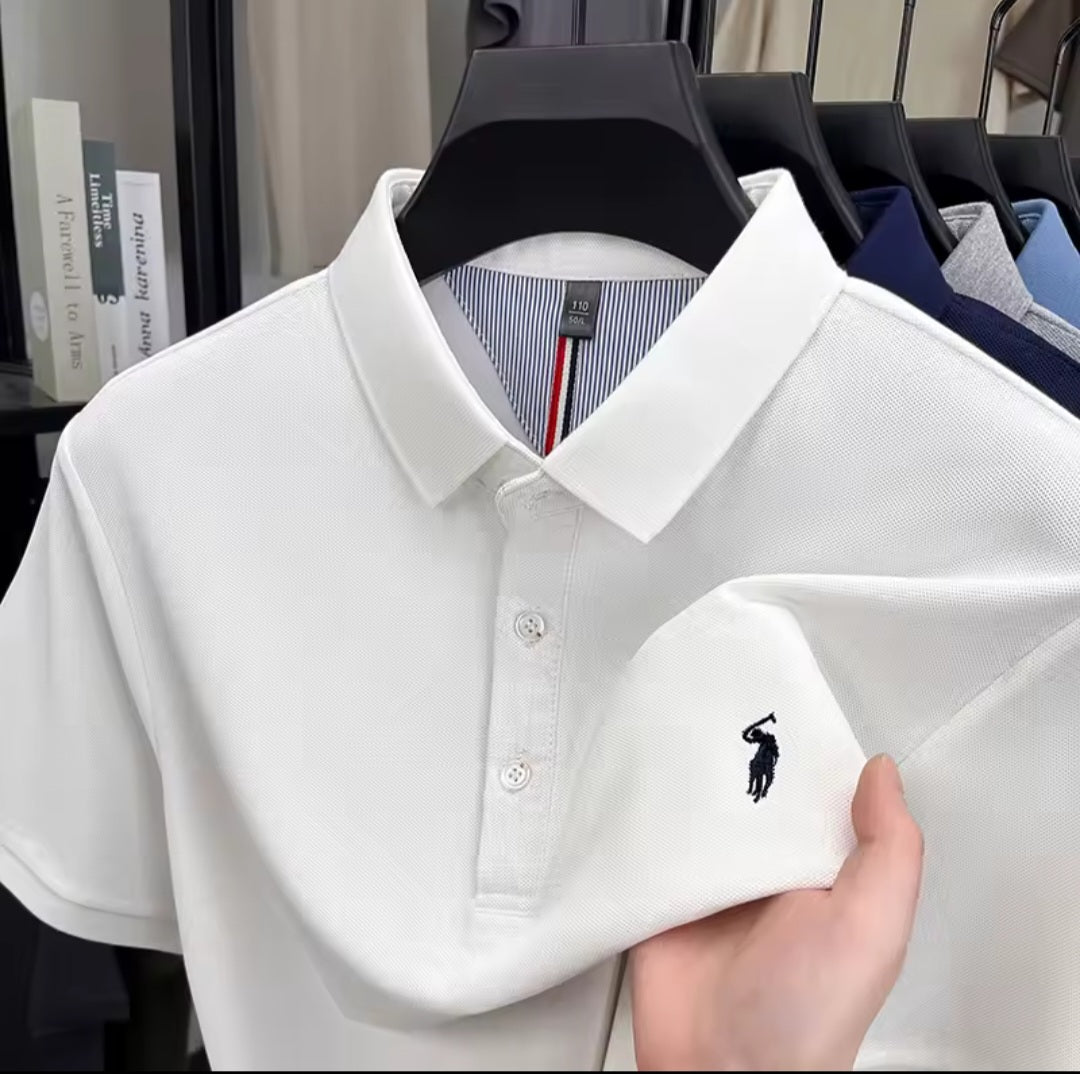 Polo da uomo a maniche corte